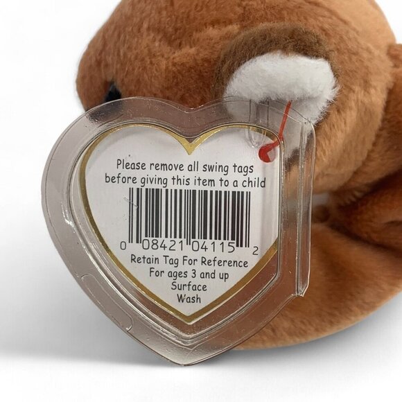 TY Beanie Babies "Sly" The Fox 8" Plush Toy Collectible 1996 NWT - Picture 3 of 6